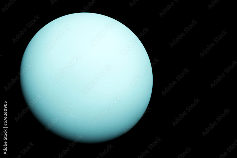 Planet Neptune on a dark background. Elements of this image were furnished by NASA