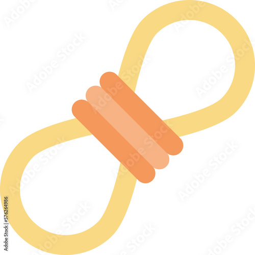 rope flat icon