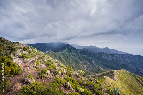 Fototapeta Naklejka Na Ścianę i Meble -  Teno-Gebirge, El Palmar, Masca, Teneriffa