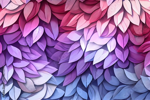 background patterns of petals, petals, leaf, floral patterns, wallpapers, AI Generated