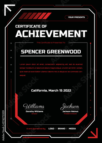 Modern Certificate Template