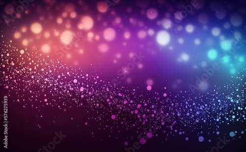 colorful sparkle gradient background, Generative AI