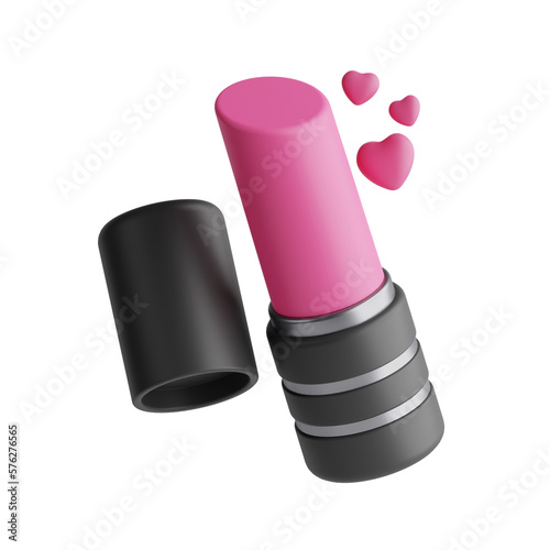 3d lipstick icon