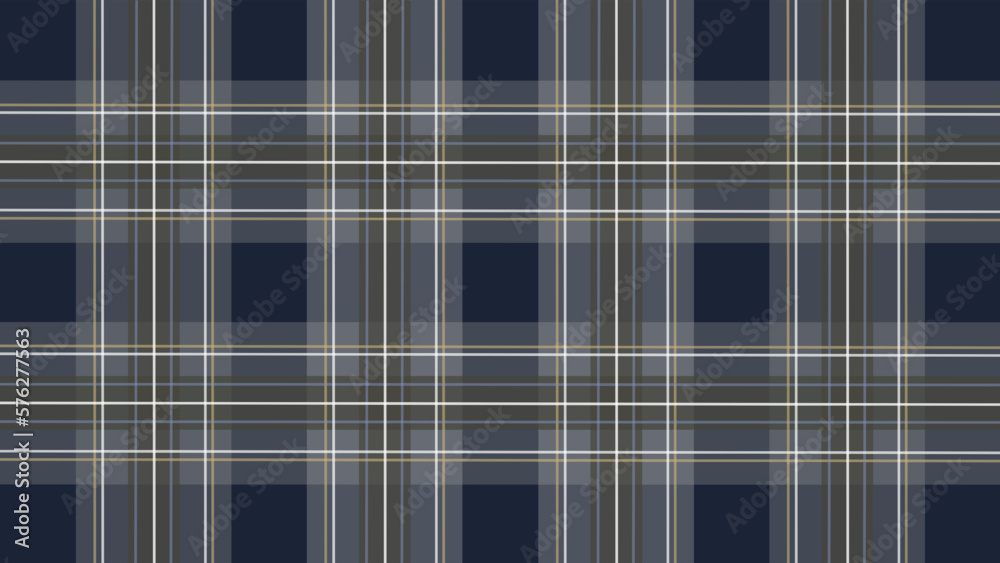 Scottish checkered background in dark blue Scottish checkered background in dark blue