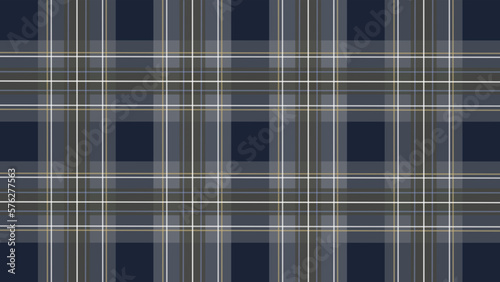 Scottish checkered background in dark blue