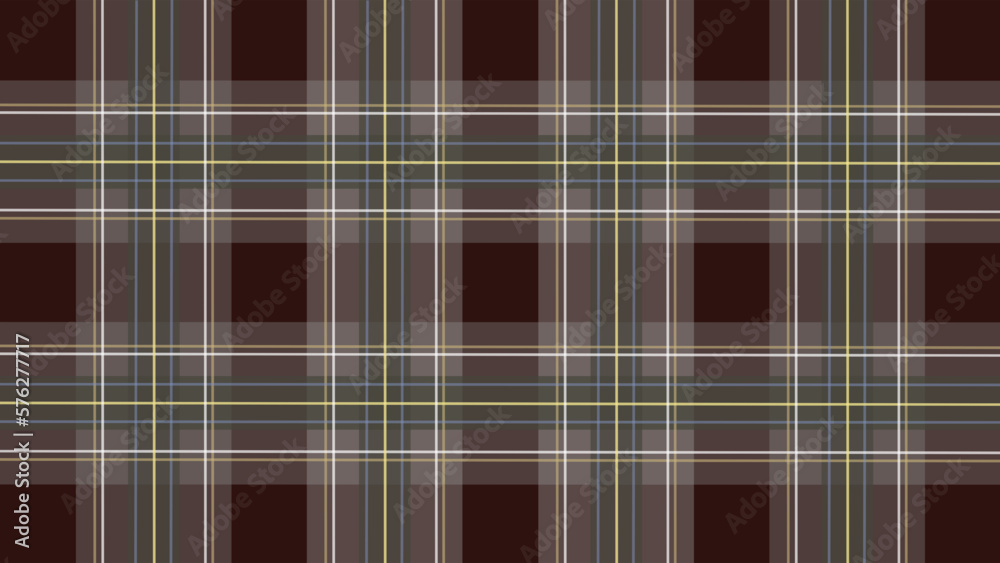 Scottish checkered background in white and dark red