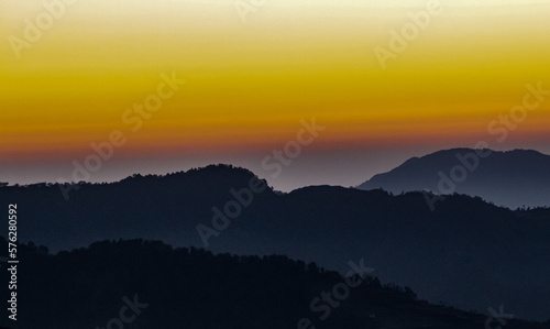 sunrise over mountains © Sandeep T2