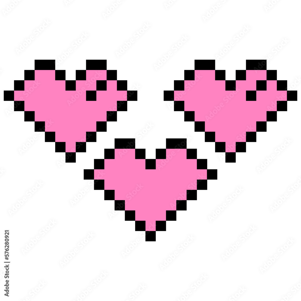 Aesthetic 8 BIt Heart Love Logo Symbol
Aesthetic 8 BIt Heart Love Logo Symbol
