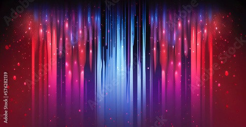Colorful vertical motion line abstract background, wallpaper, abstract art, technology, data, particles, ai generated