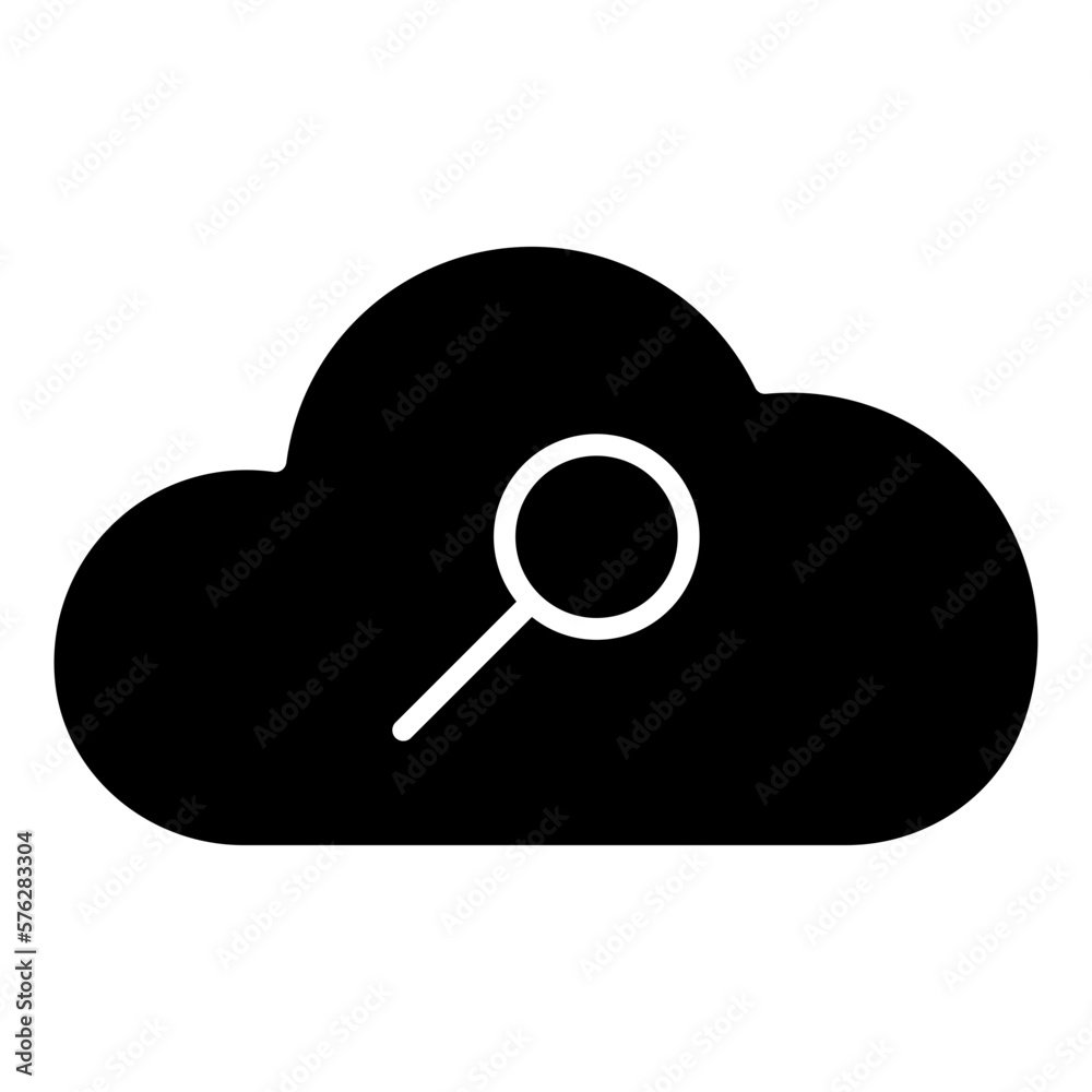 cloud search icon cloud search icon