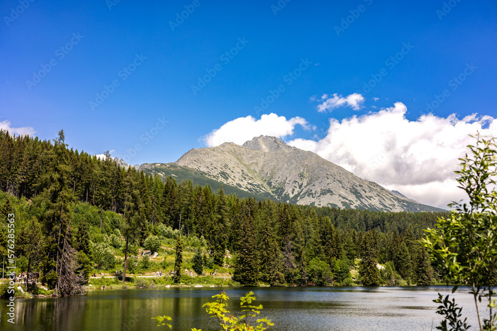 Słowacja Strbskie Pleso  góry