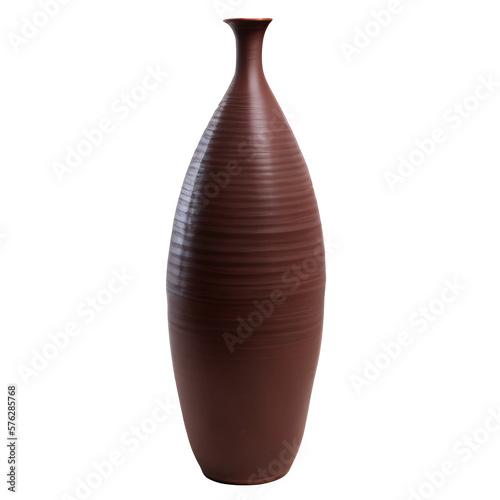 Terracotta vase photo