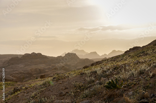 Atardecer en Wadi Musa