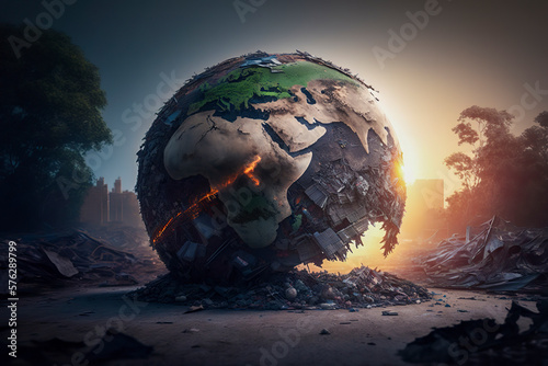 The Dire Consequences of Inaction: A Wake-up Call for Our Planet, ai generative