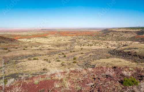 The Dry Arid Landscape of Wupatki National Monument photo