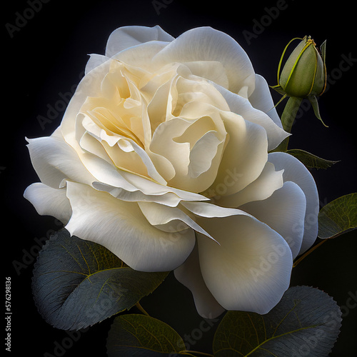 Rosa - Blanche Double de Coubert photo