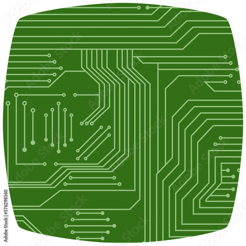 Printed Circuit Board PCB Basic Shape 