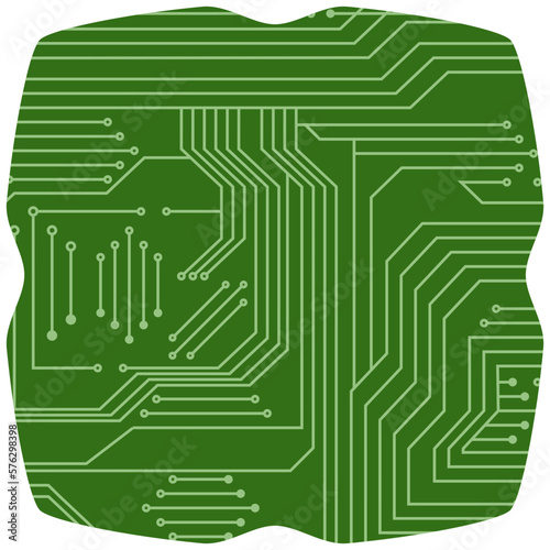 Printed Circuit Board PCB Basic Shape
