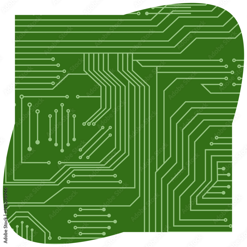 Printed Circuit Board PCB Basic Shape
Printed Circuit Board PCB Basic Shape