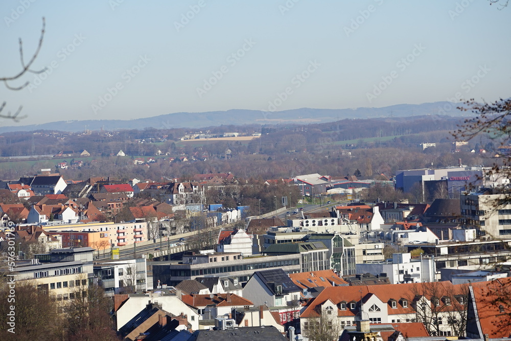 Bielefeld  von Oben Drohne