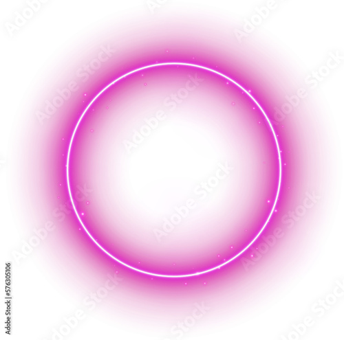 Pink Neon Frame