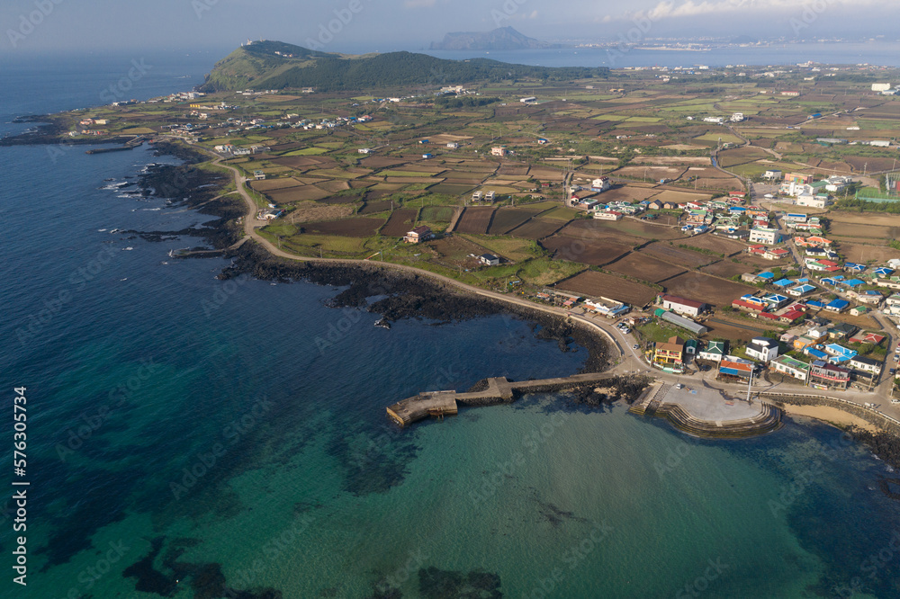 우도와 성산일출봉