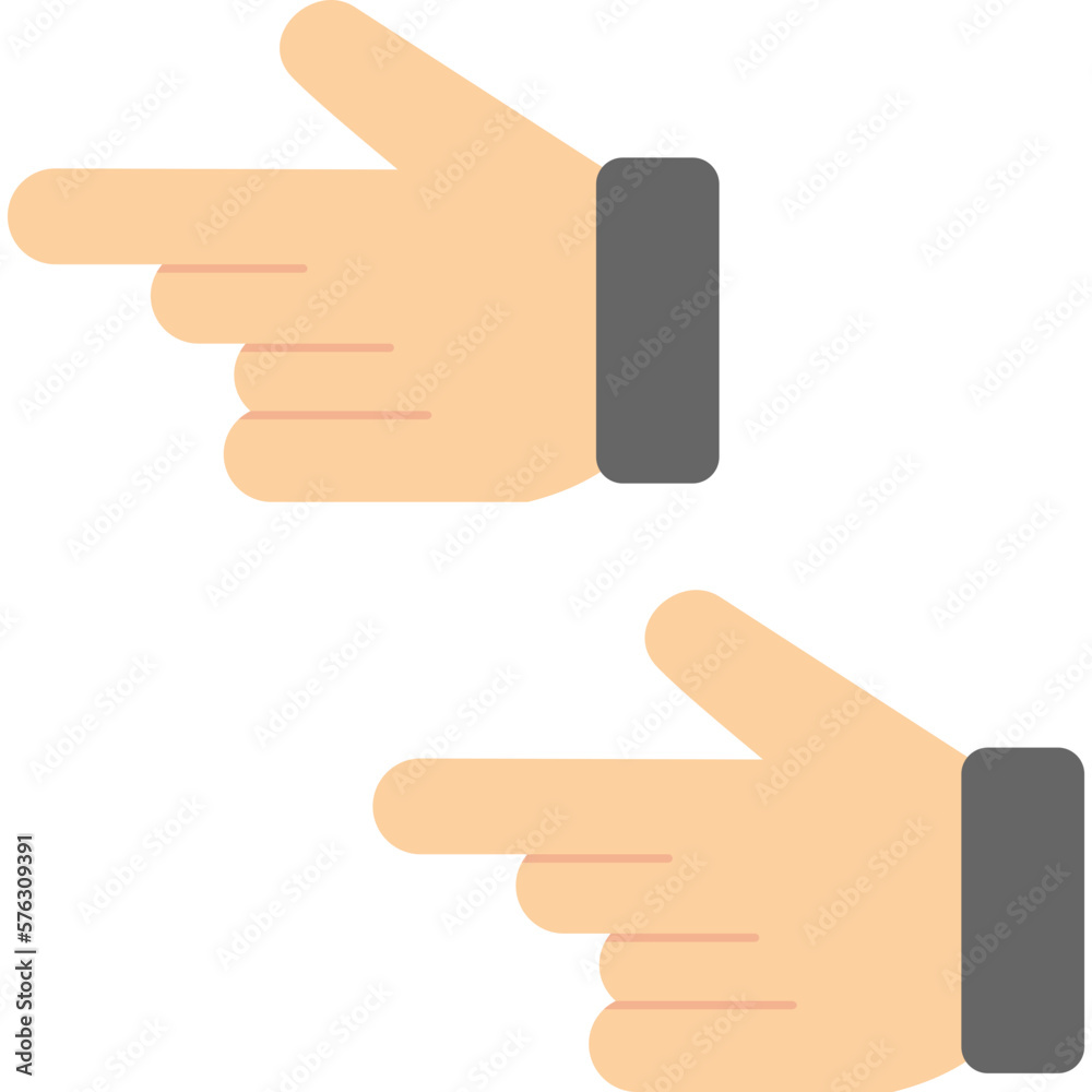 Pointing Left Icon