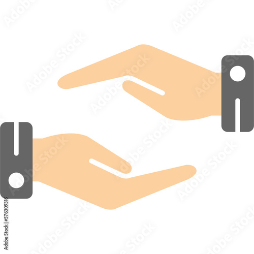 Support Hands Gesture Icon