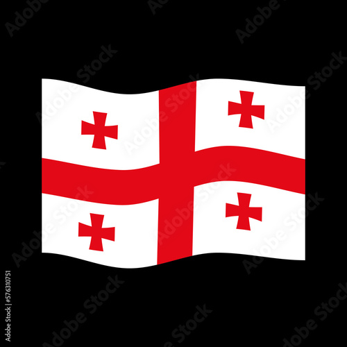 Flag of the State of Georgia, symbol or sign