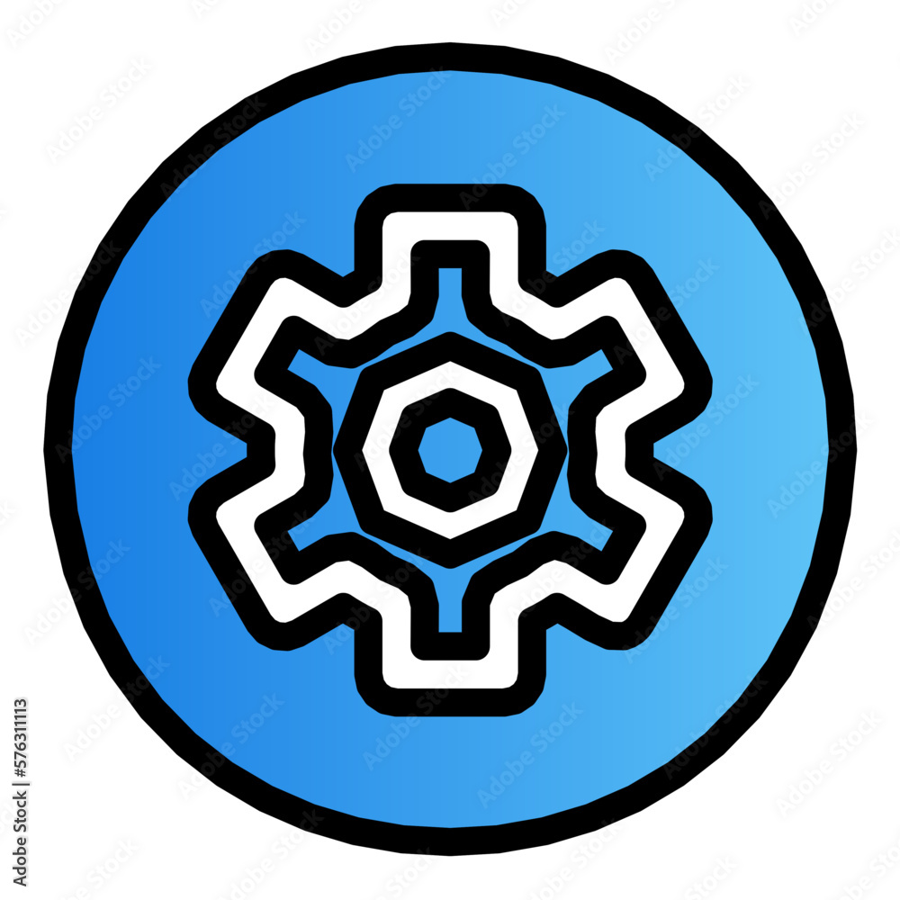 setting gradient icon setting gradient icon