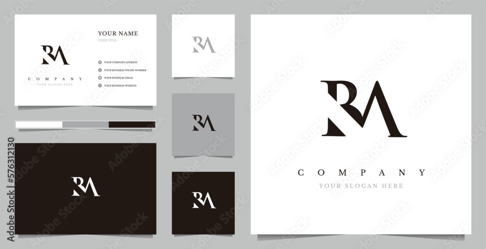 Initial BA Logo Design Vector Initial BA Logo Design Vector