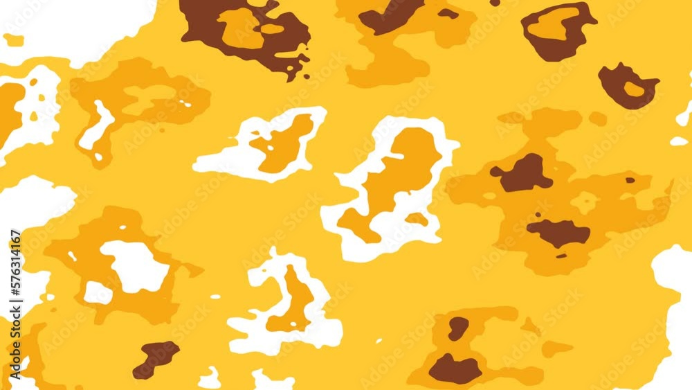 simple color abstract animation video