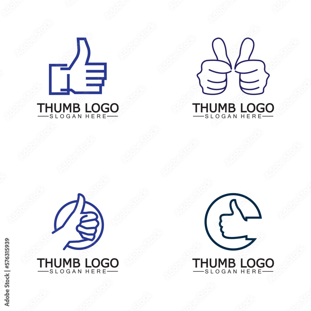 Thumb up concept logo template.Good symbol for your web site design, logo, app,Vector illustration. Thumb up concept logo template.Good symbol for your web site design, logo, app,Vector illustration.