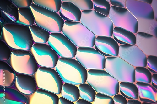 Iridescent_holographic_textural_Background._Geometric