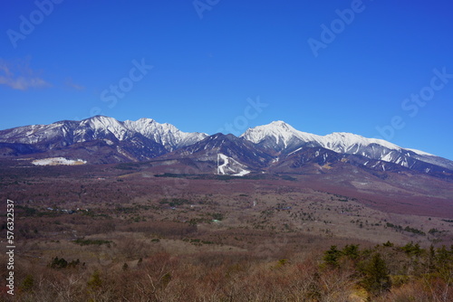 冬の終わりの八ヶ岳