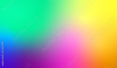 Bright and colourful gradient blur background. Vector illustration
