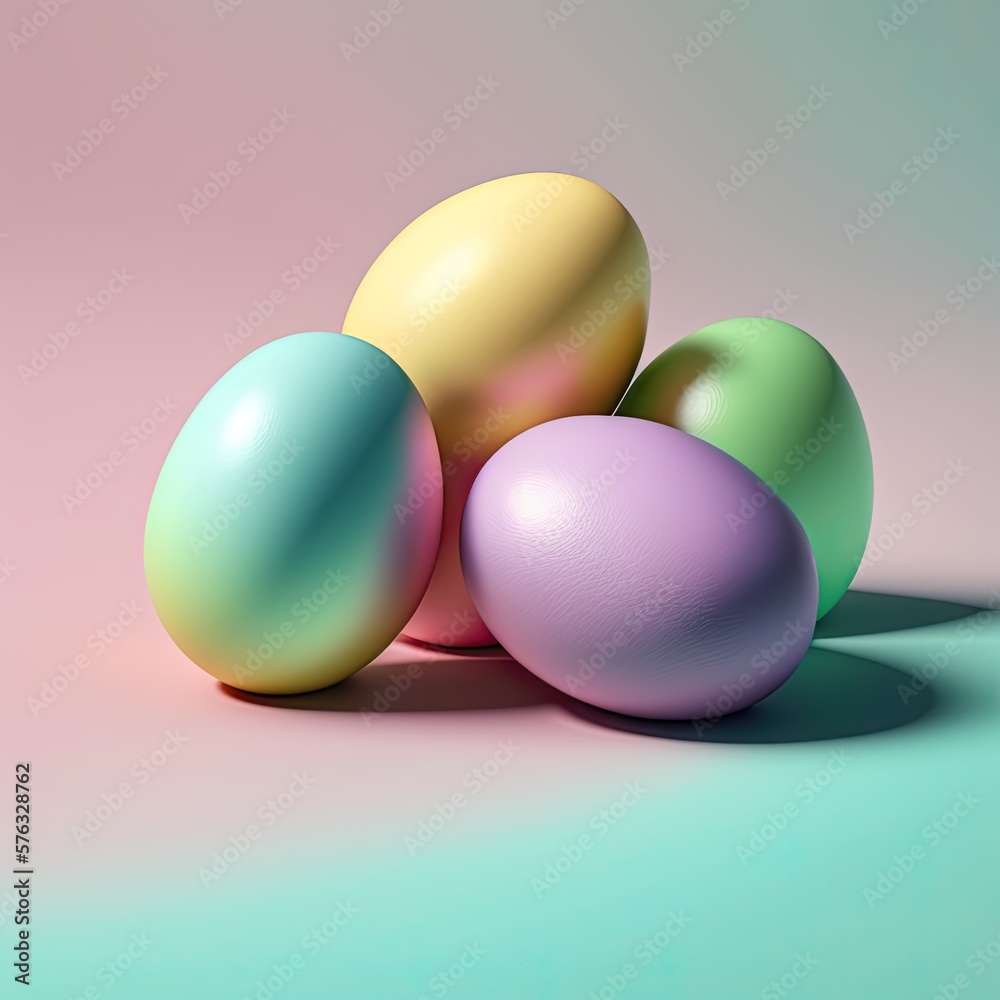 A collection of Easter Eggs A collection of Easter Eggs