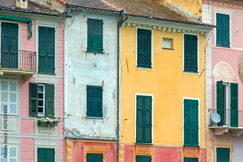 Portofino Colourful Facades Italy