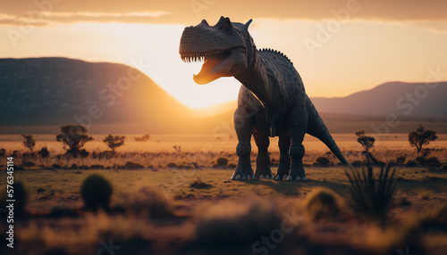3d render dinosaur.