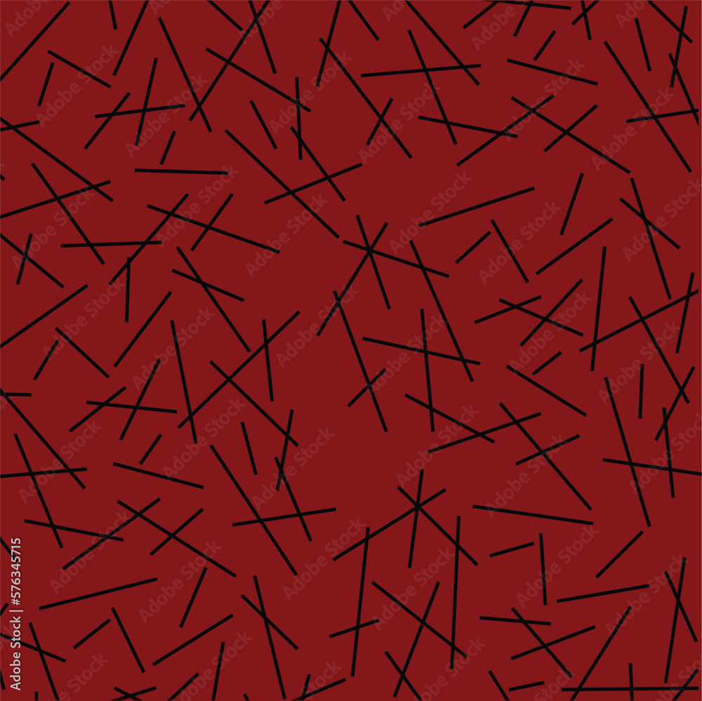 Red Black Random Hatching Pattern Paper Red Black Random Hatching Pattern Paper