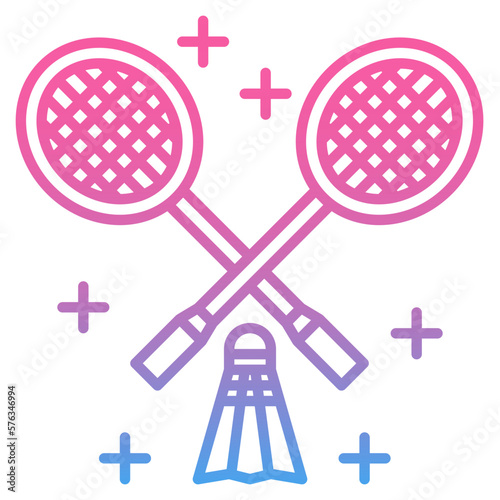 Badminton Icon