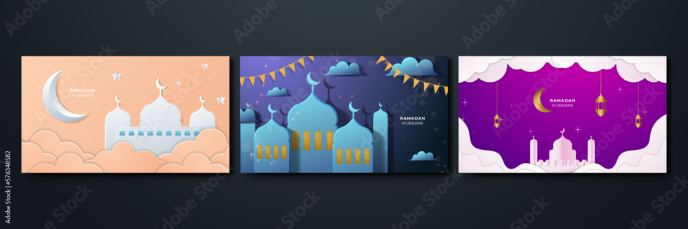 Elegant Ramadan Islamic Vector Background Elegant Ramadan Islamic Vector Background