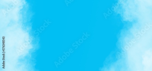 Blue blackground and beautiful clouds. illustration.