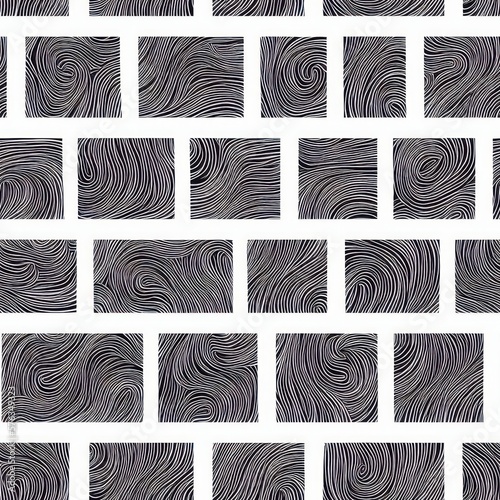 Abstract seamless patterns with organic lines as a background shape texture and a palette of pale colors, generative ai