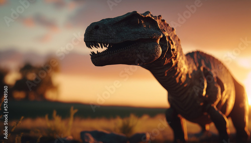 3d render dinosaur.