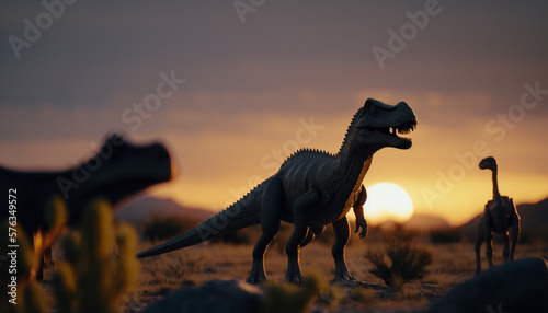 3d render dinosaur. © Sem