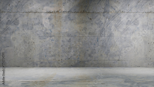 concrete wall and floor, old wall, concrete wall and floor, wall with floor, empty stage with spotlights for exhibit, empty stage with spotlights, concrete wall and concrete floor