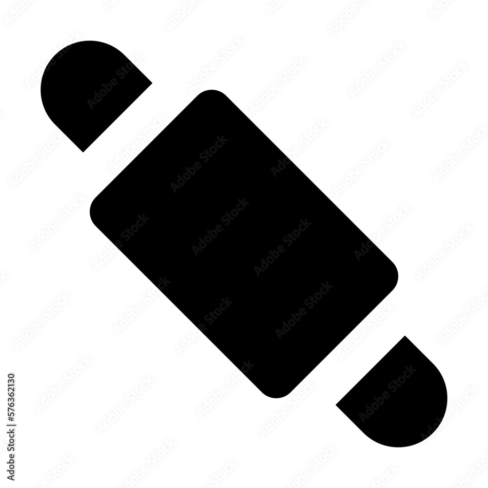 Rolling pin Icon Rolling pin Icon