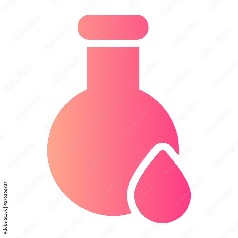 flask gradient icon flask gradient icon