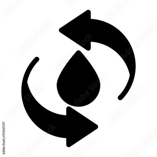blood transfusion glyph icon